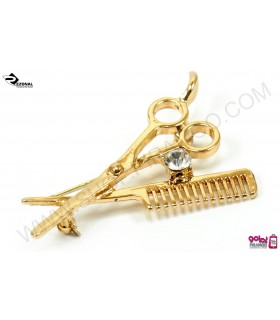 قیچی کات طلایی کنده کاری شده 5.5اینچ رزونال مدل REZONAL RL-230
