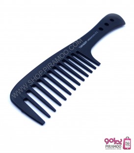 شانه کربن دسته دار مشکی دندانه درشت تنی اند گای مدل  6112 TONI&GUY