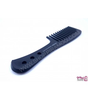 شانه کربن دسته دار مشکی دندانه درشت تنی اند گای مدل  6112 TONI&GUY