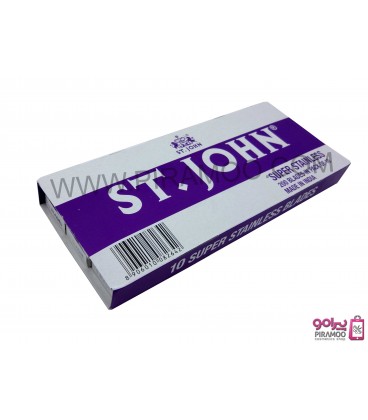 تیغ اصلاح تی جان ( بسته 200 عددی ) ST.JOHN Stainless Blades