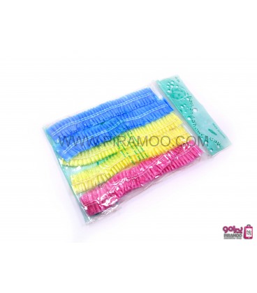  کلاه رنگ آکاردئونی _ بسته 6 عددی