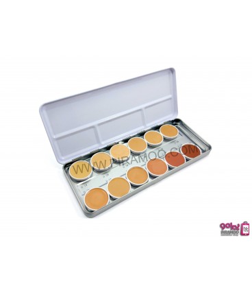 پالت 12 رنگ درماکالر کریولاین KRYOLAN