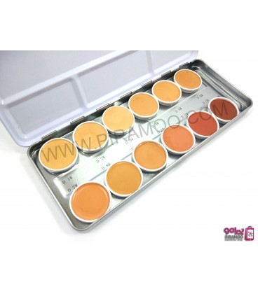 پالت 12 رنگ درماکالر کریولاین KRYOLAN