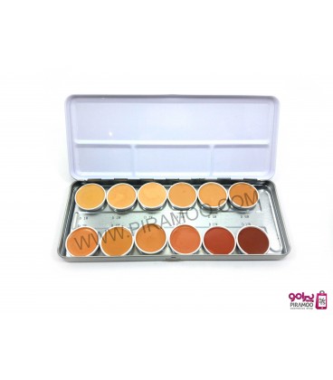 پالت 12 رنگ درماکالر کریولاین KRYOLAN