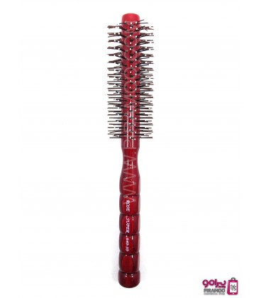 برس گرد چوبی کوچک رز مدل 10-640