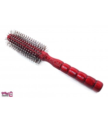 برس گرد چوبی متوسط رز مدل 12-640