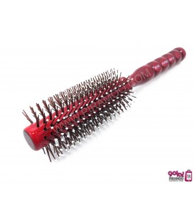 برس گرد چوبی بزرگ رز مدل 16-640