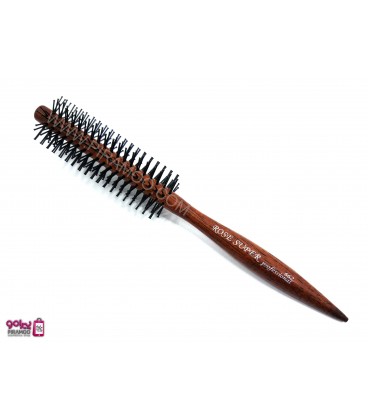 برس گرد چوبی بزرگ رز مدل 662