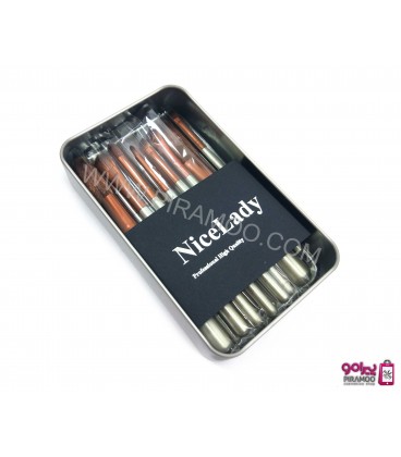 ست 12 عددی براش گریم NiceLady