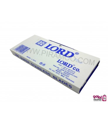 نیم تیغ سنتی 100 عددی لرد LORD