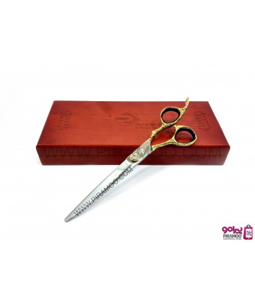 قیچی کات طلایی کنده کاری شده 7 اینچ رزونال مدل REZONAL RL-230