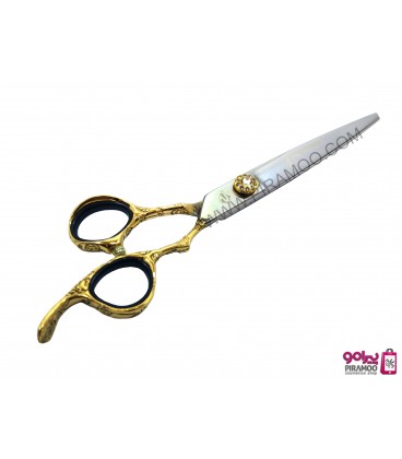 قیچی کات طلایی کنده کاری شده 7 اینچ رزونال مدل REZONAL RL-230