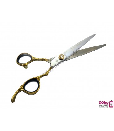 قیچی کات طلایی کنده کاری شده 7 اینچ رزونال مدل REZONAL RL-230