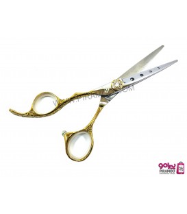 قیچی کات طلایی چپ دست کنده کاری شده 5.5اینچ رزونال مدل REZONAL RL-230