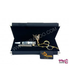 قیچی پیتاژ چپ دست بدون شیار طلایی 5.5اینچ رزونال مدل REZONAL RL-240