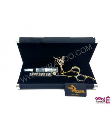 قیچی پیتاژ چپ دست بدون شیار طلایی 5.5اینچ رزونال مدل REZONAL RL-240