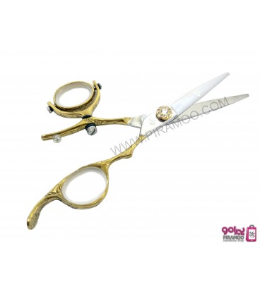 قیچی کات طلایی 5.5 اینچ دسته گردان رزونال مدل REZONAL RL-450