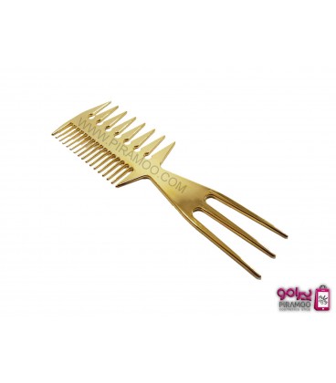 شانه تبری پلاستیکی طلایی کد : PR-906