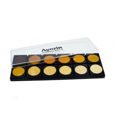 پالت فوندیشن 12 رنگ جیا گریم GIAGRIM