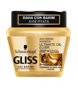 ماسک مو گلیس مدل Ultimate Oil Elixir حجم 300 میلی لیتر
