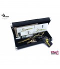 قیچی پیتاژ یکطرفه طلایی مشکی 5.5اینچ رزونال مدل REZONAL RL-360