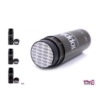 پودر افزایش موی تاپیک 25 گرم کد: TOPPIK HAIR BUILDING FIBERS PR-08