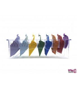 پک 8 عددی شانه رنگی ماشین وال Wahl 8-Pack Color-Coded Cutting Guides