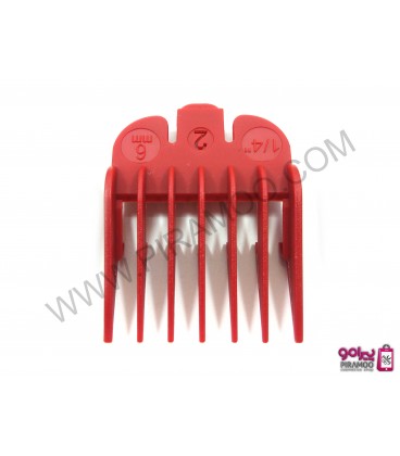 پک 8 عددی شانه رنگی ماشین وال Wahl 8-Pack Color-Coded Cutting Guides