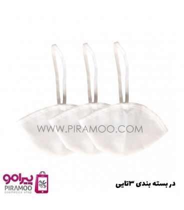 ماسک تنفسی کشدار پشت گوش (بسته 5 عددی)