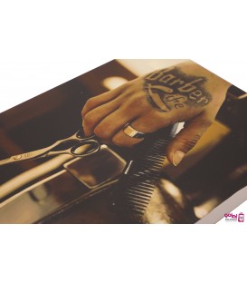 تابلو آرایشگری طرح شماره 1