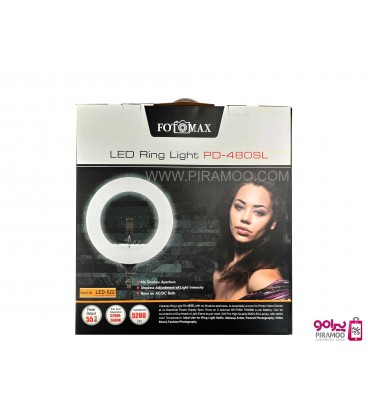 رینگ لایت بدون ریموت همراه بالوازم جانبی LED COLOR RING LIGHT