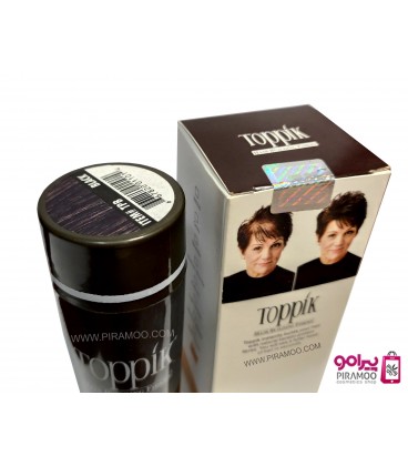 پودر افزایش موی تاپیک اصلی 10 گرمی TOPPIK HAIR BUILDING FIBERS