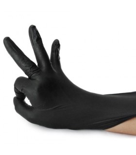 دستکش لاتکس مشکی Black Latex Gloves