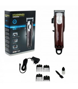 ماشین جیمی شارژی برقی مدل کوردلس Gemei GM-805 professional hair clipper