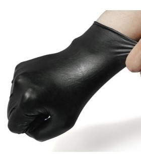 دستکش لاتکس مشکی Black Latex Gloves