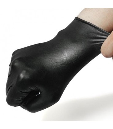 دستکش لاتکس مشکی Black Latex Gloves