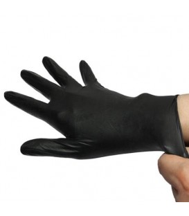 دستکش لاتکس مشکی Black Latex Gloves