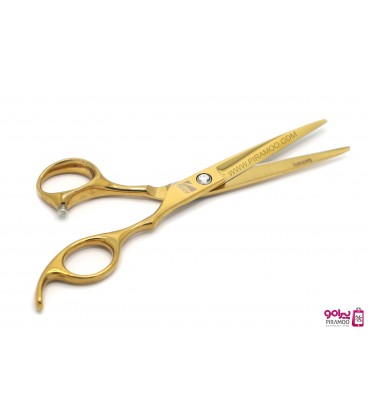 ست قیچی کات و پیتاژ طلایی 6 اینچ فینی کد : Finny 102
