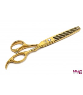 ست قیچی کات و پیتاژ طلایی 6 اینچ فینی کد : Finny 102
