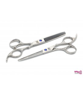 ست قیچی کات و پیتاژ استیل 6 اینچ فینی کد : Finny 103