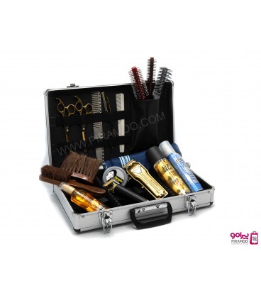 کیف لوازم آرایشگر سامسونتی آلومینیومی