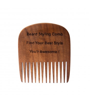 شانه ریش چوبی طرح استایلر پرشیا برد کلاب   PERSIA BEARD CLUB BEARD COMB