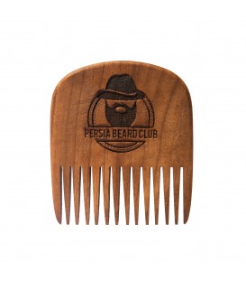شانه ریش چوبی طرح استایلر پرشیا برد کلاب   PERSIA BEARD CLUB BEARD COMB