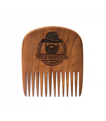 شانه ریش چوبی طرح استایلر پرشیا برد کلاب   PERSIA BEARD CLUB BEARD COMB
