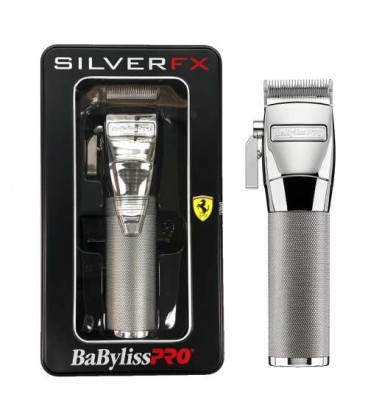 ماشین اصلاح سر و صورت سیلور بابلیس BaBylissProBaBylissPro SILVERFX Metal Lithium Clipper FX870S Metal Lithium Clipper FX870S