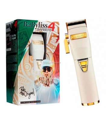 ماشین اصلاح سر و صورت بابلیس فورباربر BABYLISS 4 BARBERS LIMITED EDITION WHITEFX METAL LITHIUM CLIPPER