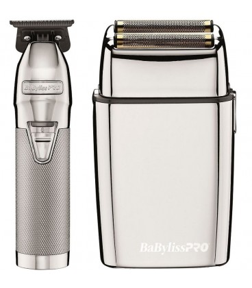 ست شیور و خط زن سیلور بابلیس پرو  BaByliss Pro Silver FX Collection