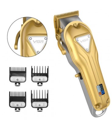 ماشین اصلاح سر و صورت وی جی آر طلایی مدل VGR V-134