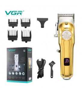 ماشین اصلاح سر و صورت وی جی آر طلایی مدل VGR V-181