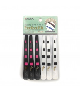 گیره موی منقاری شبرنگی بسته 6 عددی کد: PR-32
